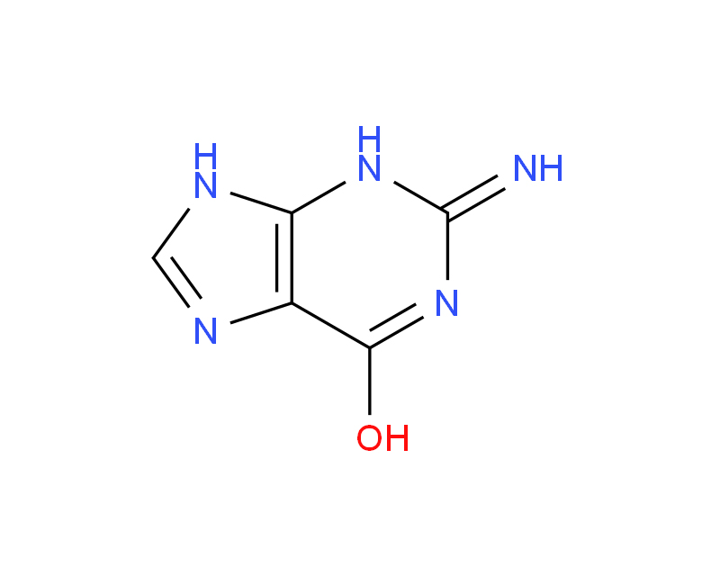 2-氨基-6-羥基嘌呤
